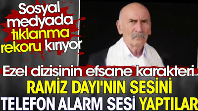 Ramiz Dayı'nın sesini alarm sesi yaptılar. Sosyal medya yıkıldı