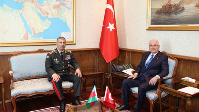 Bakan Güler, Azerbaycanlı mevkidaşı Hasanov ile görüştü