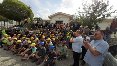 Maaşları ödenmeyen maden işçileri açlık grevine başladı