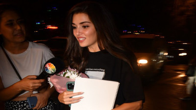 Hande Erçel’i kızdıran soru! Duyunca suratı asıldı