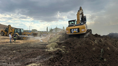 Erzurum’da 12 bin balya ot kül oldu