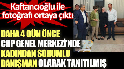 Kabul edilmeyen CHP’li danışmanın 4 gün önce CHP Genel Merkezi’nde danışman olarak tanıtılmış