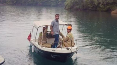 Marmaris'teki orman yangını havadan söndürüldü