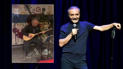 Yılmaz Erdoğan metroda konser verdi ortalık yıkıldı. Sokak sanatçısına eşlik etti