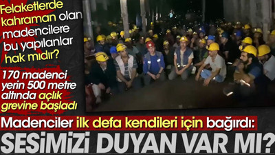 Madenciler bu defa kendileri için bağırdı: Sesimizi duyan var mı?