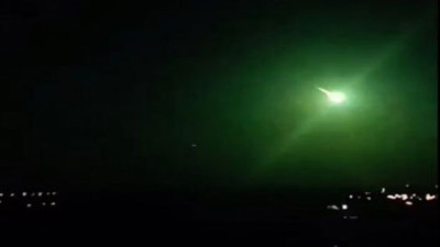 Türkiye'ye düşen göktaşına dair yeni görüntü