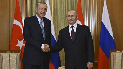 Cumhurbaşkanı Erdoğan'ın Rusya Devlet Başkanı Putin ile görüşmesi başladı