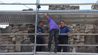 Sinop’ta kalede intihar girişimi