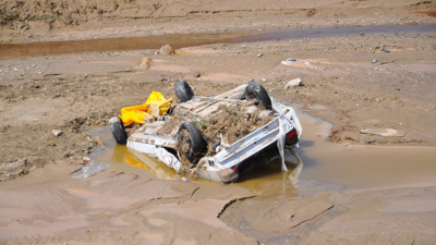 Nevşehir'deki selin ardından hasar tespit çalışmaları başladı