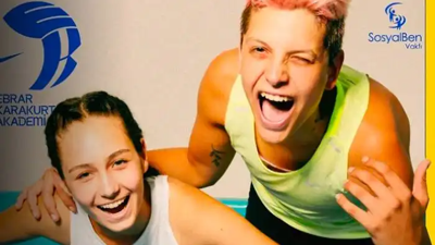 Ebrar Karakurt kız çocuklarının eğitimi için bir voleybol akademisi kurdu