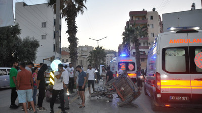 Mersin'de iki motosiklet çarpıştı: 3 yaralı