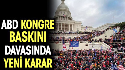 ABD kongre baskını davasında yeni karar