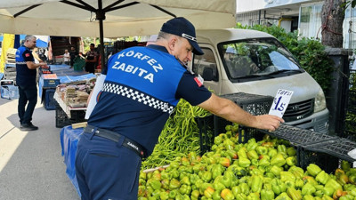 Zabıtadan pazar denetimi