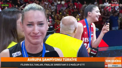 Gizem Örge'nin şampiyonluktan sonra Türkiye'yi ağlatan konuşması: Buradayım baba