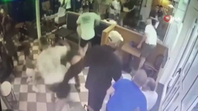 'Kısmetse Olur' yarışmacıları Nişantaşı’ndaki bir kafede tekme tokat birbirlerine girdi