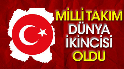 Milli Takım Dünya Şampiyonası'nda 2. oldu (07 Eylül 2023)