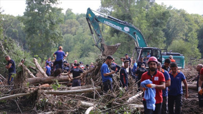 Kırklareli'ndeki sel bölgesinde arama kurtarma çalışmaları tamamlandı