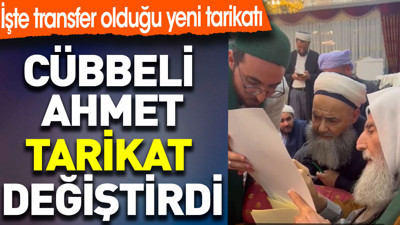 Cübbeli Ahmet tarikat değiştirdi. İşte transfer olduğu yeni tarikatı