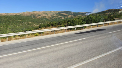 Tokat'ta faciadan dönüldü, yangın büyümeden söndürüldü