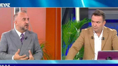 AKP'li konuk canlı yayını terk etti: Beyaz TV’de büyük kavga