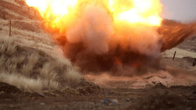 Karabağ’da Ermeni grupların döşediği mayın patladı