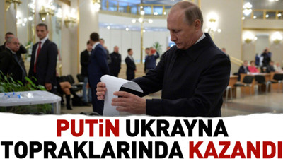 Putin Ukrayna topraklarında kazandı