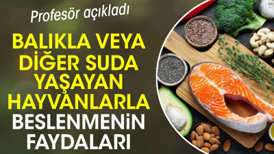 Balıkla veya diğer suda yaşayan hayvanlarla beslenmenin faydaları