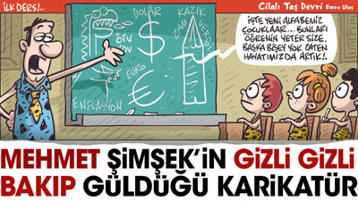Buz gibi gerçeğin karikatürü. Emre Ulaş hicvin babasını çizdi