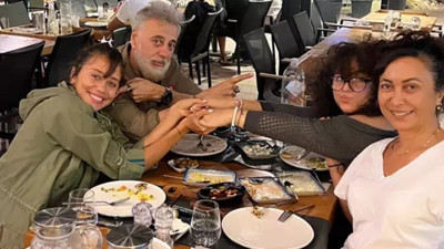 Eski eşler yıllar sonra bir araya geldi! 'Bu tablo ben ve kardeşim için çok değerli'