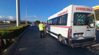 Çanakkale'de okul servislerine denetim yapıldı