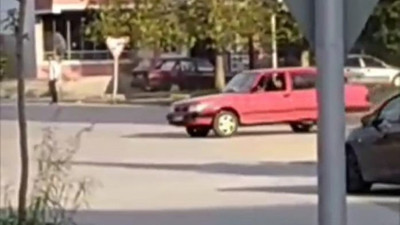 Malatya'da drift yapan bir sürücüye 28 bin lira ceza kesildi