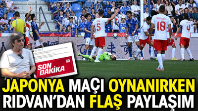 Japonya Türkiye maçı oynanırken Rıdvan Dilmen'den 300 bin kişilik Kuntz sorusu