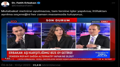 Cumhur İttifakı’nda seçim öncesi kriz: "İttifaktan ayrılabiliriz”