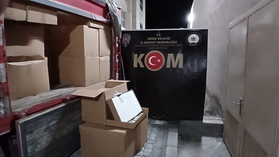 Niğde'de kaçak sigara operasyonu