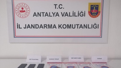 Alanya'da uyuşturucu operasyonu