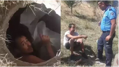 Sığınmacı İstanbul’da kanaldan çıktı. Zabıtalar şaşkına döndü. 3 gün boyunca orada yaşamış