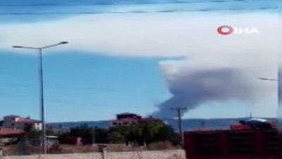 Bolu’da orman yangını (16 Eylül 2023)