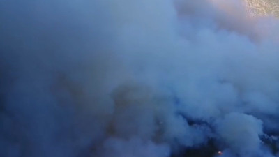 İzmir’de orman yangını (16 Eylül 2023)