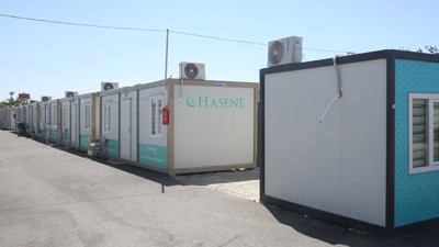 Hasene Konteyner Kent’te klima kurulumu tamamlandı