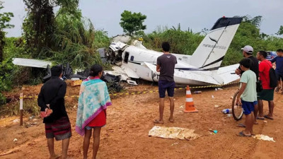 İş adamının kiraladığı uçak düştü. Çok sayıda ölü var
