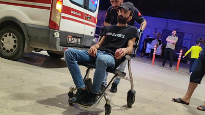 Evin balkonuna atılan yabancı madde patladı: 1 yaralı