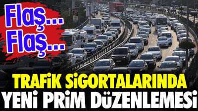 Trafik sigortalarında yeni prim düzenlemesi