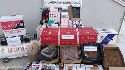 96 bin makaron ele geçirildi