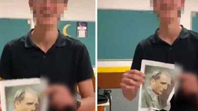 İmam hatipliden Atatürk'e çirkin saldırı. Gözaltına alındı