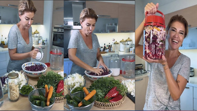 Gülben Ergen: Ünlü de olsan turşu kuracaksın. Sahneden inip mutfağa koştu