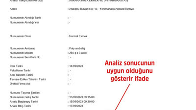 Ankara Halk Ekmek, 'bakteri' iddialarını yalanladı
