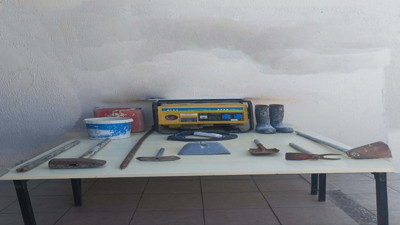 Define için kaçak kazı yapan 2 kişi yakalandı