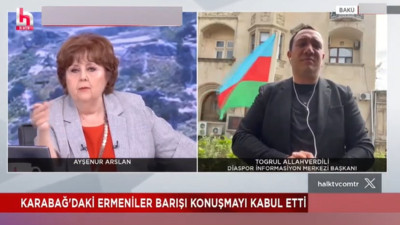 Ayşenur Arslan'ın yaptığı yorum Azerbaycanlı gazeteciyi kızdırdı