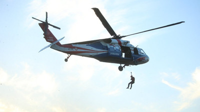 JAK Timi'nin kurtarma tatbikatı gerçeğini aratmadı