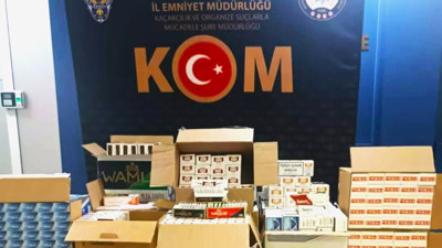 Çankırı’da binlerce kaçak makaron ele geçirildi